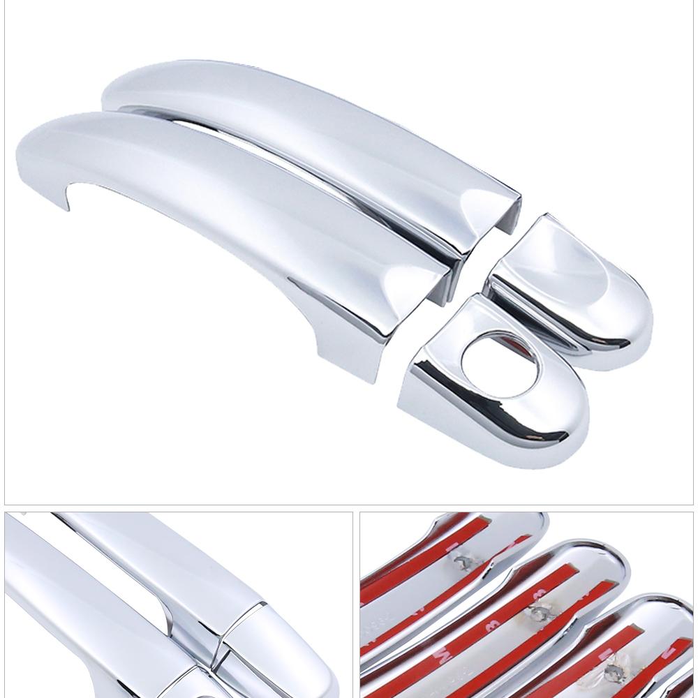 Per Volkswagen VW New Beetle 1998~2011 Cromo Maniglia Porta Copertura Modanatura Coperchio Maniglia Auto Set Accessori Styling 1999 2000 2001 2002 2005