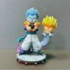 In Stock 1/6 New Cs Super Saiyan Gotenks Action Figures 25cm Pvc Toys Double Headed Statue With Base Anime Model Light-Up Boy Gi