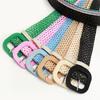 Woven Womens Belt With Plastic Buckle For Summer Casuals Elegant Fashionable Accessory For Dresses