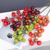 Green Plants Foam Fruits Branch Small Fruit Fake Plants  Living Room Decoration