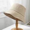 High Quality Pleated Casual Fashion Fisherman Hat Women's Versatile Hat Windproof Sunshade Breathable Bucket Hat