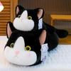 Süße Siamkatzen- und schwarze Katzentier-Stoffpuppen - Entzückendes Geschenk für Mädchen
