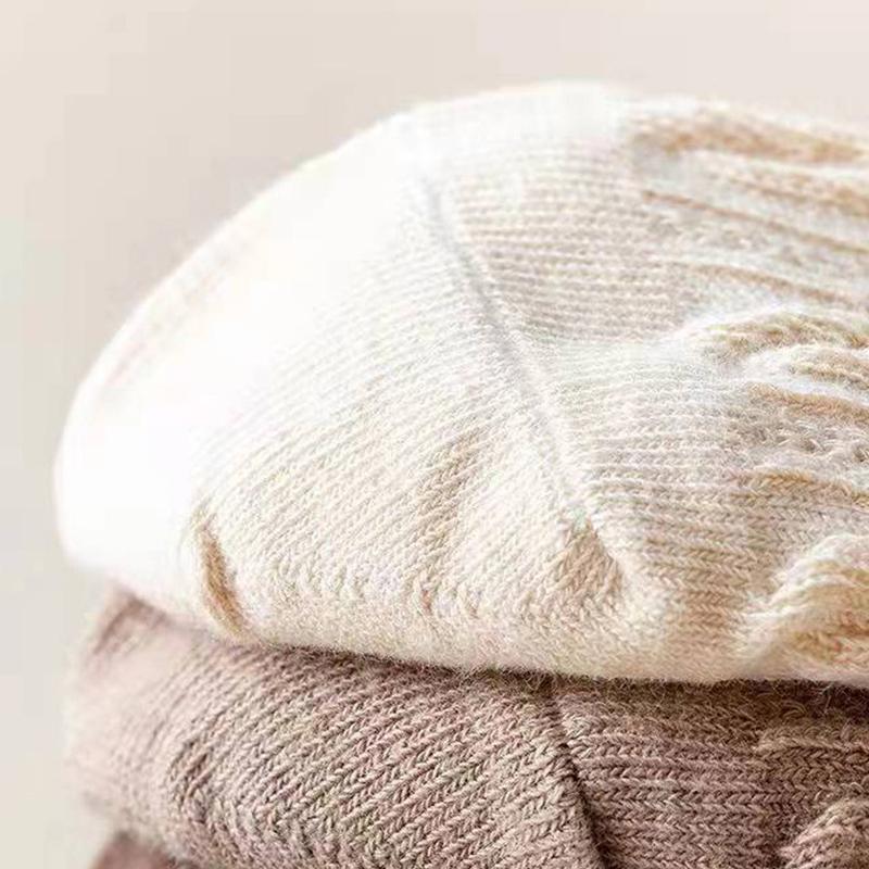 Kvinner pustende sokker Kvinnelige hule sokker Vårkoreanske jenter Søte tidevann jenter Twist Sokker