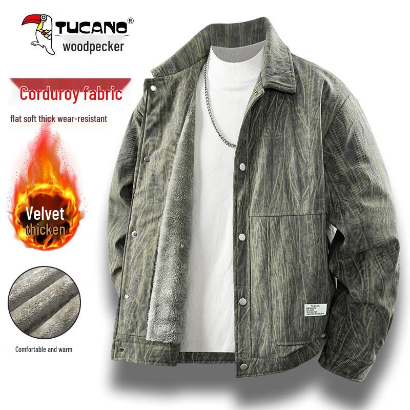 TUCANO Men's Corduroy Business Casual Jacket