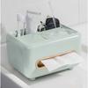Desktop Tissue Box Multifunctional Home Tissue Dispenser Remote Control   Box for Living Room Restaurant