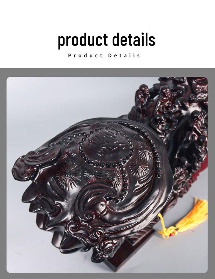 Eighteen Arhat Ruyi Ornament for Living Room or Office - Ideal Housewarming Gift