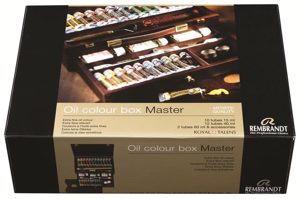 Talence Oil Paint Rembrandt Luxury Box 24 Colors 15ml 40ml T0184-0002 (No. 5) + (No. 9)