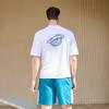 Beijigelleu Surfing Club Men'S Short Sleeve Rash Guard Shorts Set Bem-X905E