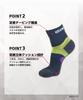 Okamoto CROSSPRO Trekking CORDURA Combat Arch Taped Cushioned for Outdoor and Trail Navy x Sizes 1 Pair Socks, Wool, Panel, Construction, Sole,
