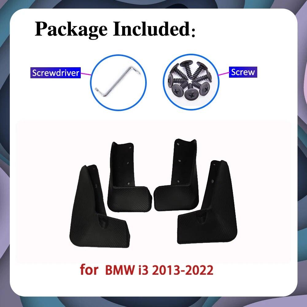 Per BMW I3 2013~2022 I01 Ruote Anteriori Posteriori Paraspruzzi Parafanghi Parafango Accessori Auto 2015 2016 2017 20187