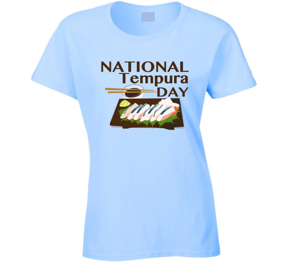 

National Tempura Day Fun Food Celebration T Shirt XL