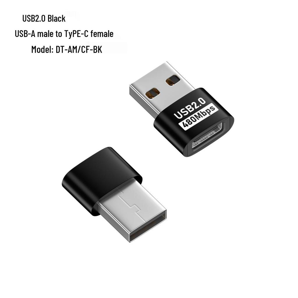 USB Typ-C 3.2 Gen 2 Stecker auf Buchse 90-Grad-Adapter, 10 Gbit/s High-Speed U-Typ Konverter