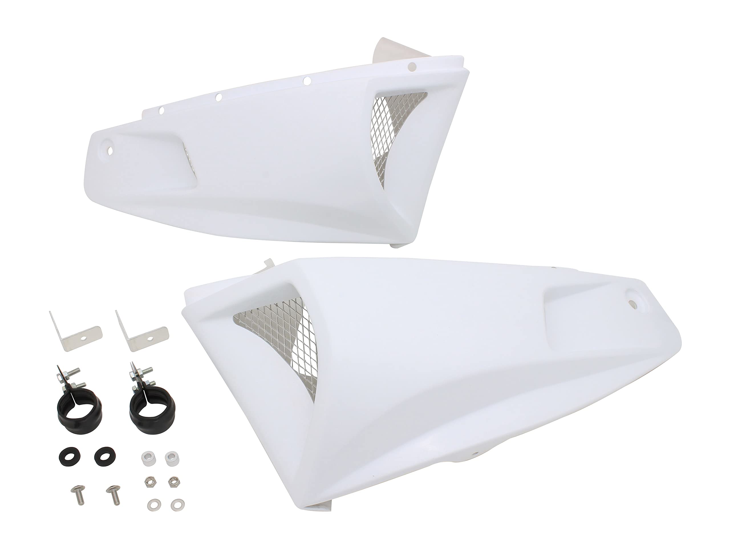 

POSH FAITH Muscle Line Напівобтічник Білий Гелькоут ZZR1100(D) 039200-2W