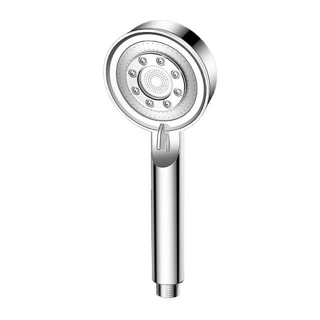 

New 5 Modes Shower Head Adjustable High Pressure Water Saving Water Massage Shower Head Hook Hose Set Bathroom Accessories