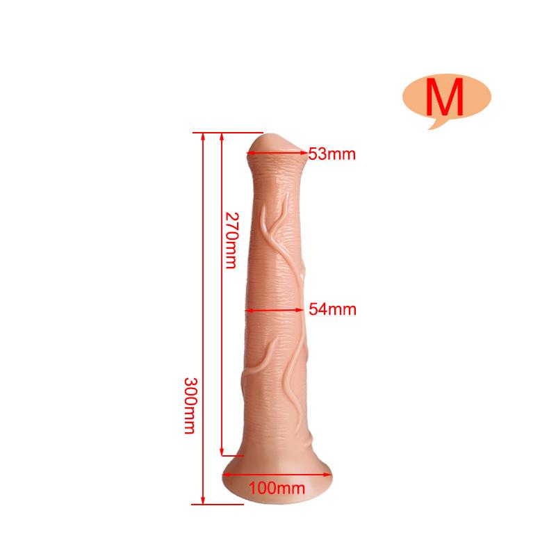 Foreign Trade Alien Dildo Whip Stallion Animal Simulation Dildo Long Thick Penis Anal Plug Product