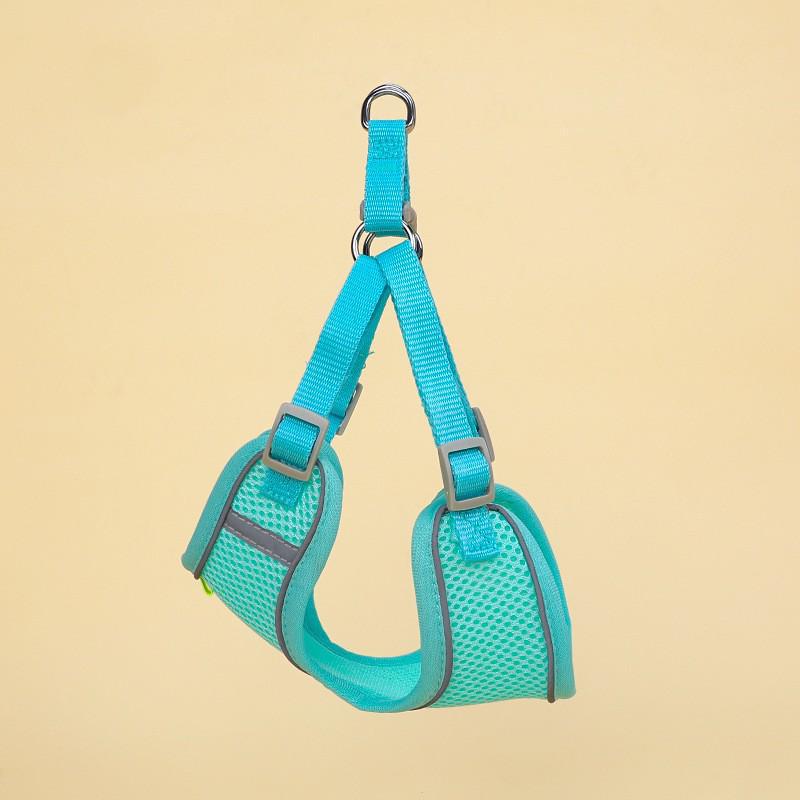 Reflective Breathable Anti-Escape Cat Harness & Leash Set for Small Pets