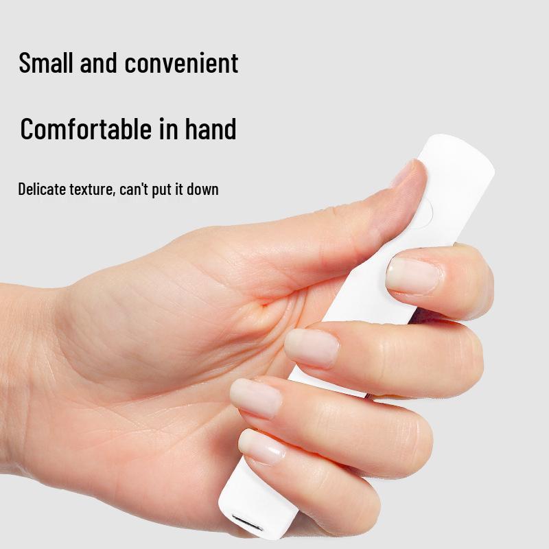 Portable Mini UV Nail Art Lamp - Rechargeable Handheld Light for Nail Tips