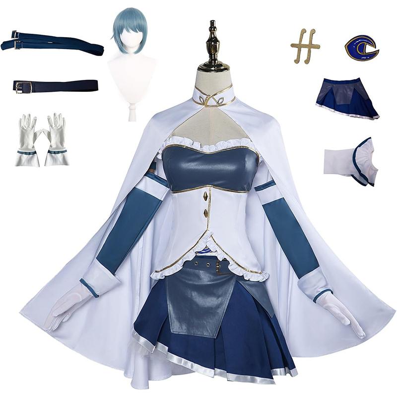 

Role playing costumes, costumes, anime, events, parties, performance sets XS синий/белый