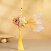 Goldfish New Year Koi Fish Decoration Tassel LED Hanging Ornaments  Wedding