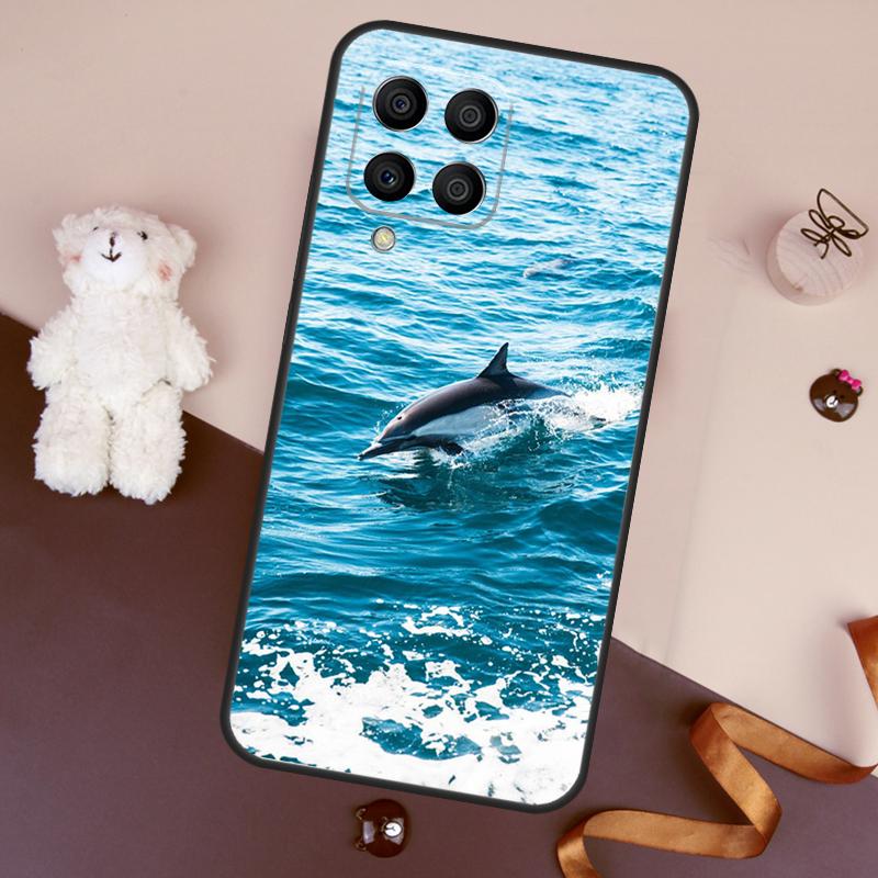 Dolphin Case For Samsung Galaxy M11 M31 M21 M53 M13 M32 M52 M15 M35 M55 M14 M34 M54 M06 M16 M36 M56