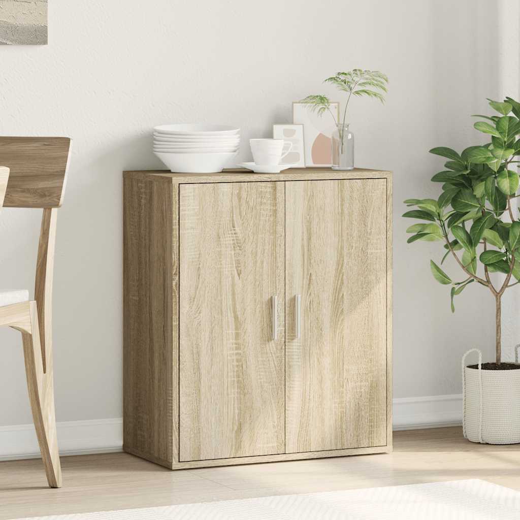Sideboard Sonoma Oak 79 x 38 x 80 cm Engineered Wood
