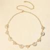Metal Bohemian Waist Chains Belly Chain Shell Body Chain Creative Dress Belt Chains  Indian Dance