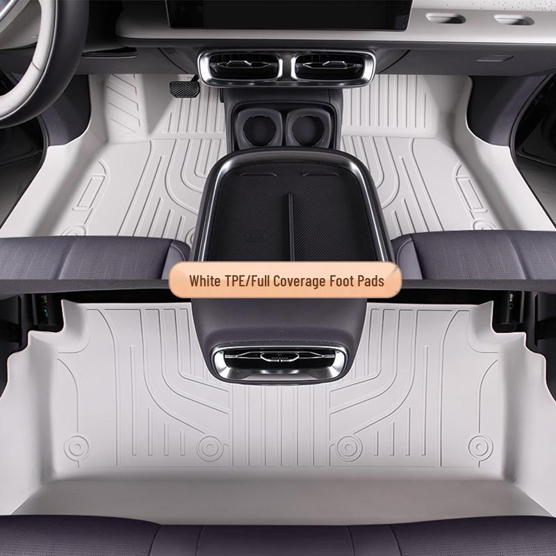 Leapmotor B10 TPE Floor & Trunk Mats: Full Coverage, Dirt & Wear-Resistant, Easy To Clean, Fits 25 Models, Original Car Color.