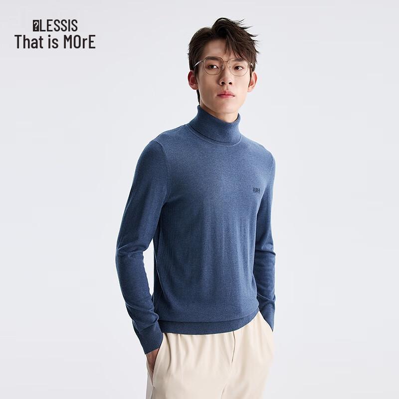 

LILANZ Men s Wool Blend Soft Warm Turtleneck Sweater L (170)