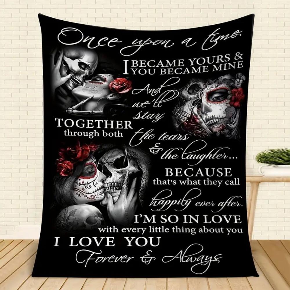 Flannel Fleece Blanket Cover Flannel New 2024 Halloween Bed Sheet Blanket Home Sofa