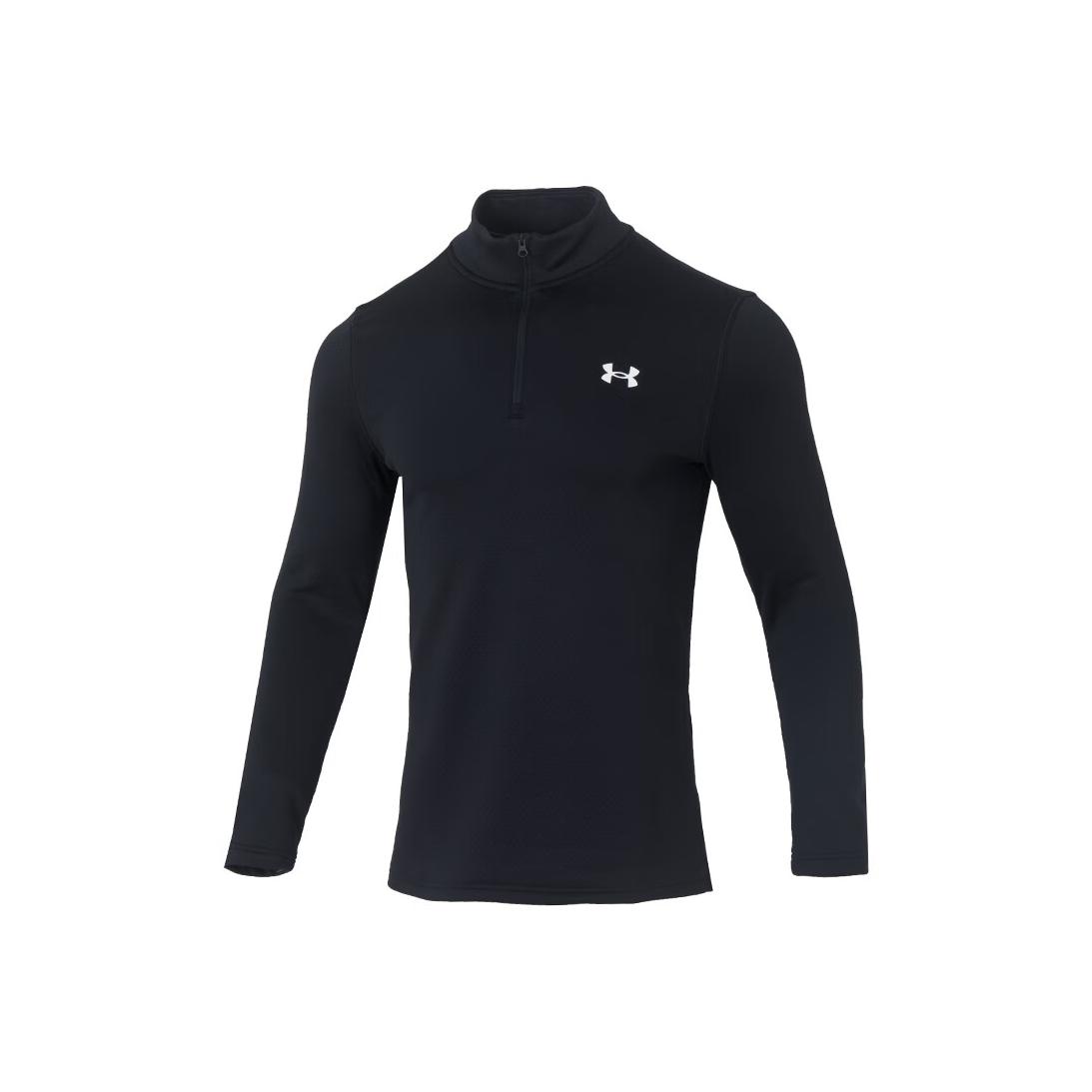 

Under Armour Half-Zip Sports Fashion Breathable Casual Long Sleeve T-Shirt Men Tops 6005299-001 M