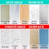 1set PVC Wall Stickers Wall Decoration Word Be Brave 800x390mm 2pcs/set