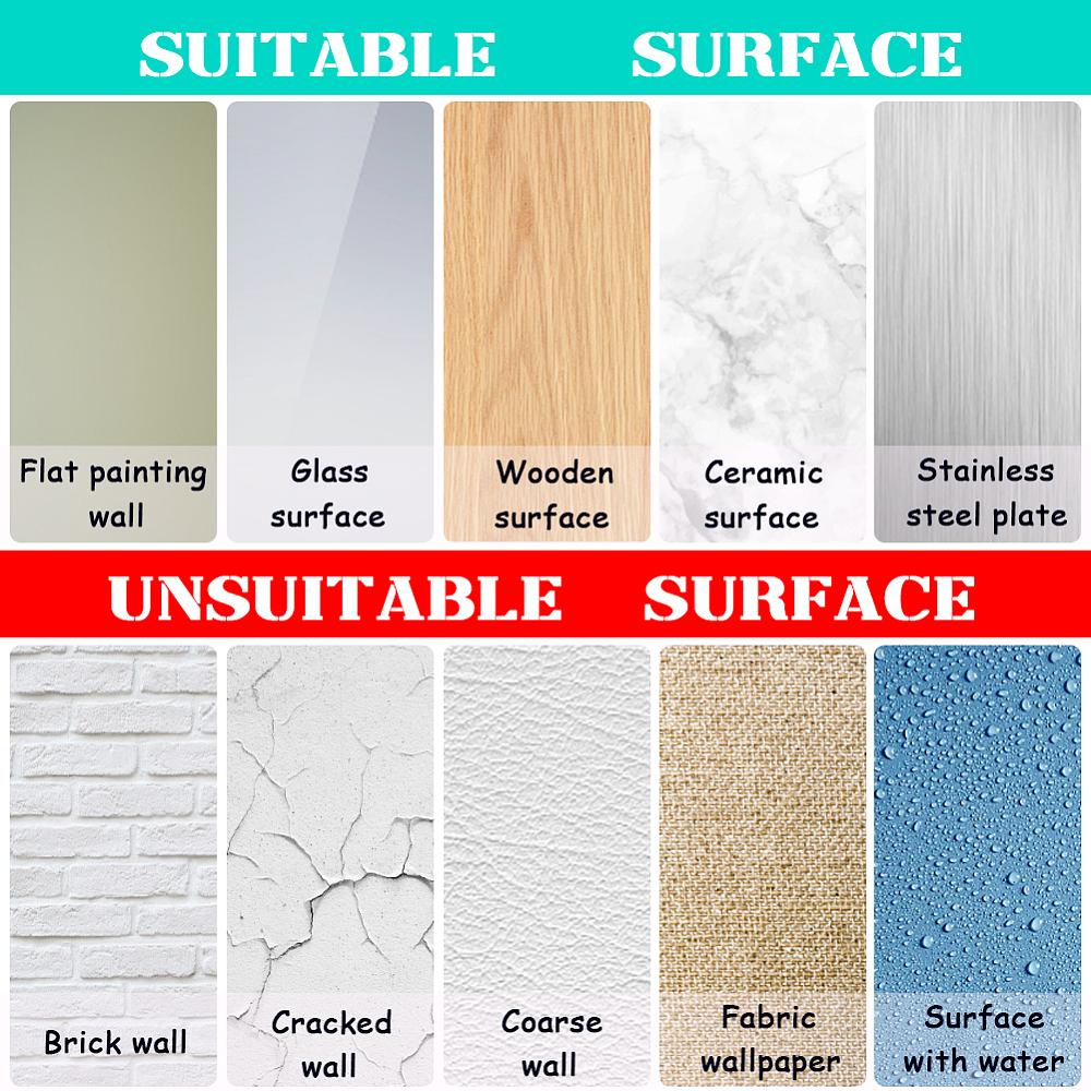 1set PVC Wall Stickers Wall Decoration Word Be Brave 800x390mm 2pcs/set
