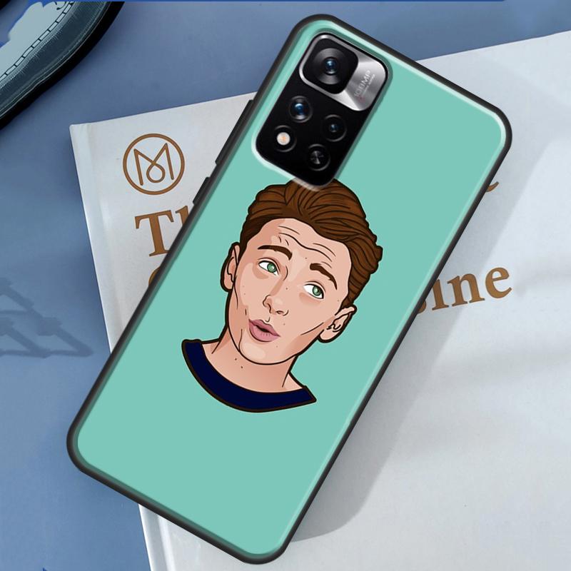 Noah Schnapp Case For Xiaomi Redmi Note 13 12 11 9 10 14 Pro 9S 10S 11S 12S Redmi 14C 10C 12C 13C Cover