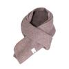 Fashion Winter Solid Color Warm Scarf For Womens Fashion Mens Knitted Scarf Shawl
