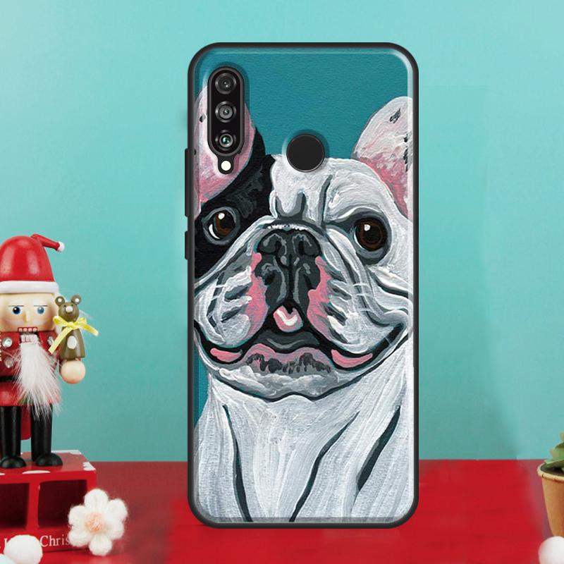 

Watercolor French Bulldog Painting For Huawei Nova 9 10 SE 12i 12s 11i 8i Y90 Y60 Y70 Y72 Y73 Y61 Y91 P30 P40 Lite P60 Pro Case Huawei Nova Y91