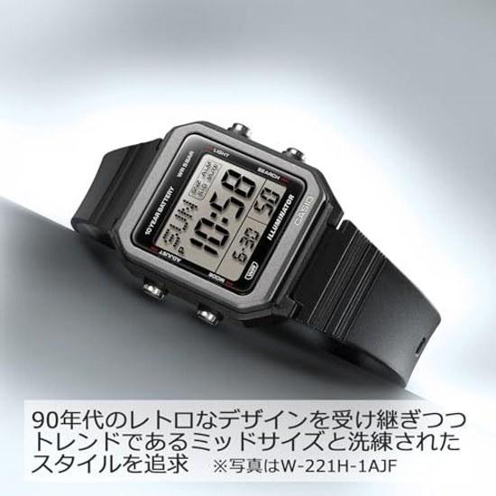 Casio Wristwatch Collection W-221H-8AJF Mens Ivory
