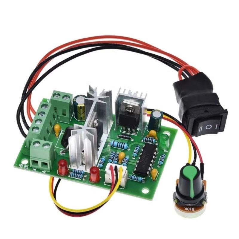 

PWM DC10V-30V Motor Controller 10V 12V 24V 30V 120W Variable Speed Support Forward Reverse 1