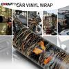 Camouflage Foglia Motocicletta Vinile Adesivo Car Wrapping Adesivo Autoadesivo per Copriauto Pellicola Antigraffio Foglio di Wrapping Copertura