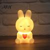 Comforting Nightlight for Dark Fears Cute Animal Night Light Kids, Rabbit Bear Deer Cat Dog Shape LED Bedside Lamp, Soft Glow Nursery Lamp Baby Sleep