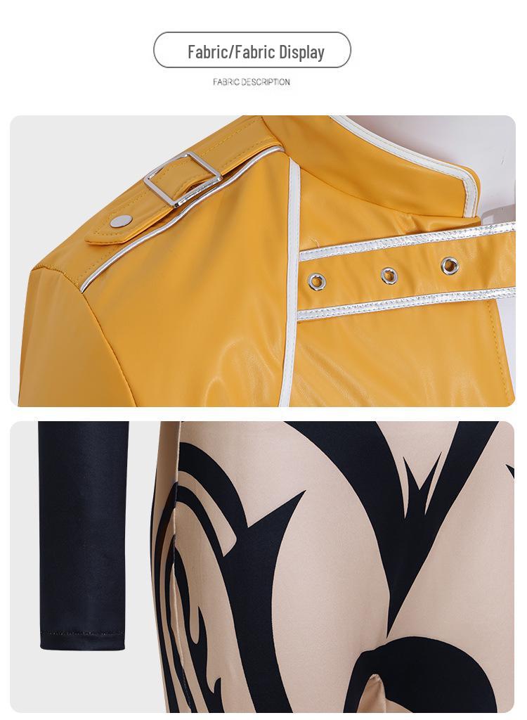 Ladykaga Freddie Mercury Cosplay Costume for Queen Band Stage Performance