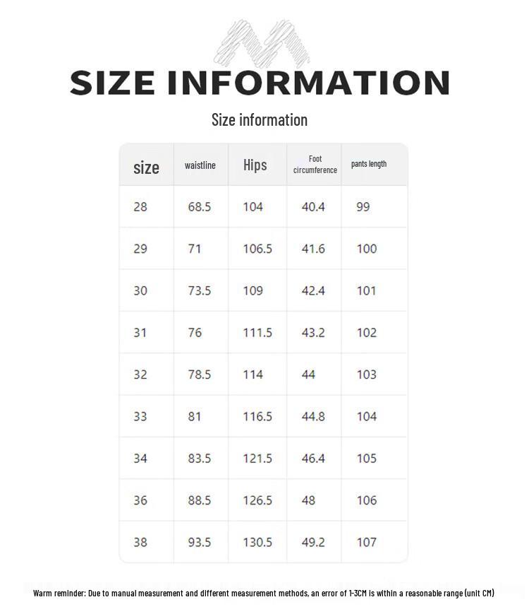 MARK FAIRWHALE Men's Loose Straight Fit Winter Jeans