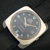 USED JAPAN VINTAGE ORIENT AUTOMATIC 46941 MENS BLUE COLOR DIAL WATCH A702233-5 R123-a702233