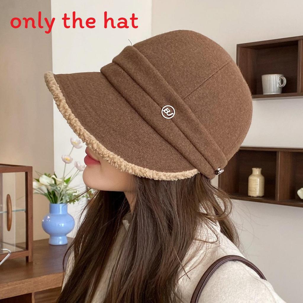 Классическая шляпа Паркера с вышивкой из шерсти для осенне-зимней уличной одежды кофейный