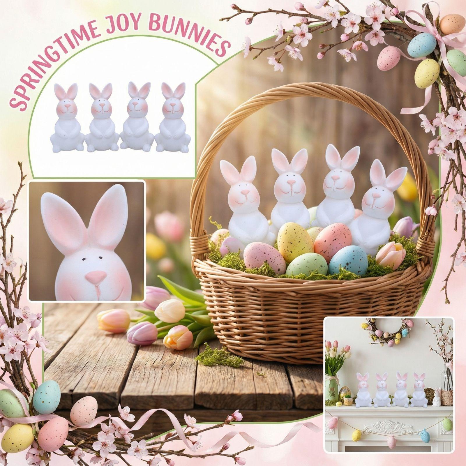 

Easter Simulation Rabbits Home Decoration One Size