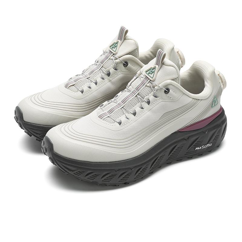 Fila Boa Explorer Comfortable Versatile Low-Top Casual Trail Running Shoes Women Sneaker White A12W511217FLG