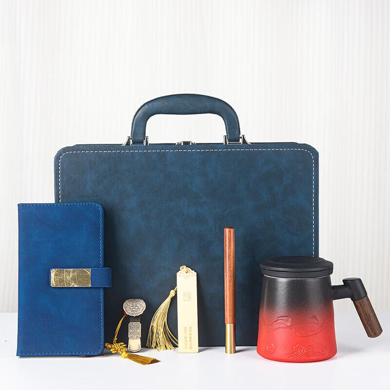 Luxury Business Gift Set with Red Office Mug