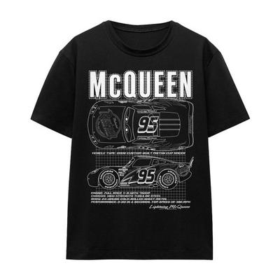 Camiseta Unisex Adulto Contorno McQueen