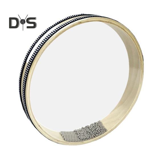 

Бусины волнового барабана, деревянный барабан с натуральным морским звуком, музыкальный лечебный ударный инструмент для йоги, медитации, релаксации, звуковой терапии 6inch