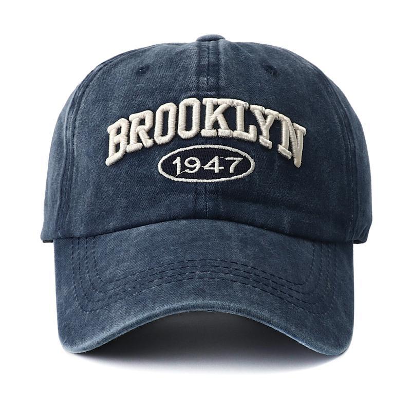 Mango Event 2023 Hoge kwaliteit Brooklyn borduurwerk Snapback pet voor heren Vintage zwart groen gewassen honkbalpetten voor dames Gorras Hombre Adjustable