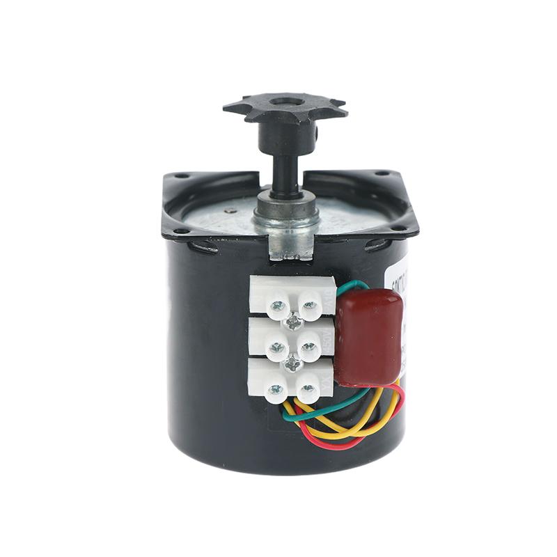 60Ktyz Claw Pole Permanent Magnet Synchronous Motor Ac220V 14W 50Hz Micro Gear Motor Low Speed 2.5R/Min For Automatic Incubator